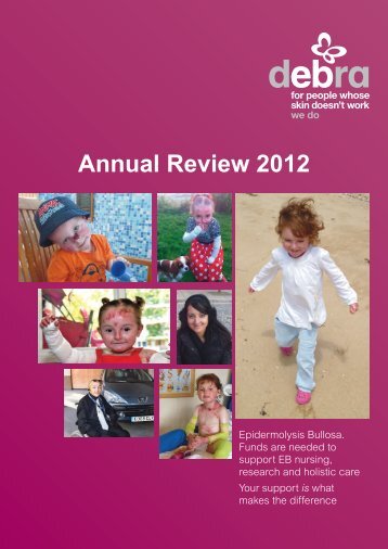 Annual Review 2012 - DebRA