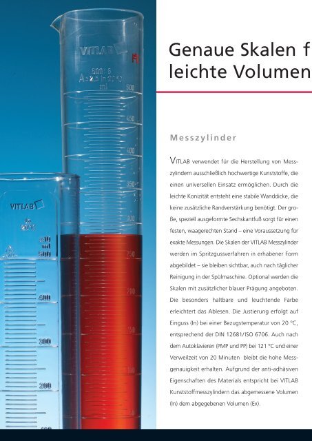 Messbecher - VITLAB