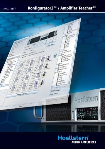 DSP Controller Inside (PDF) - HOELLSTERN Audio Amplifier