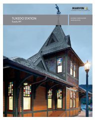 TUXEDO STATION - Marvin Windows and Doors