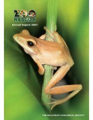 Annual Report- 2007 - Zoo Negara