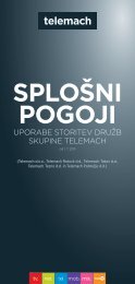 SPLOÅ NI POGOJI - Telemach