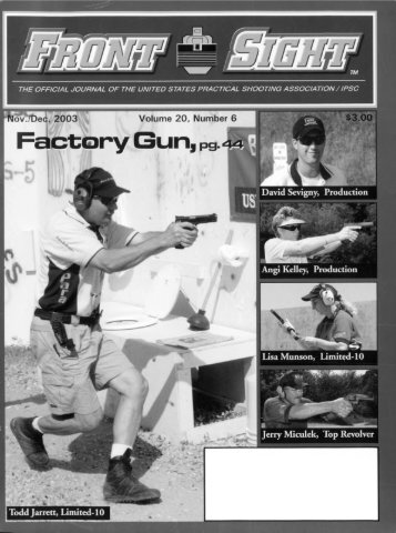 Factory Gun, pg. „.5 - uspsa