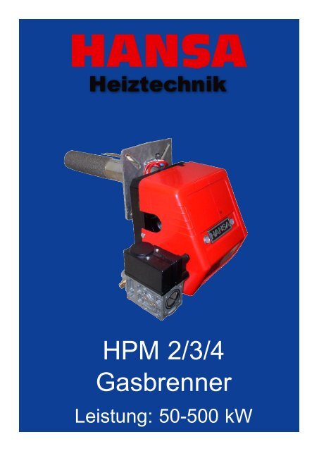 Serie HPM 2 - Hansa Brenner