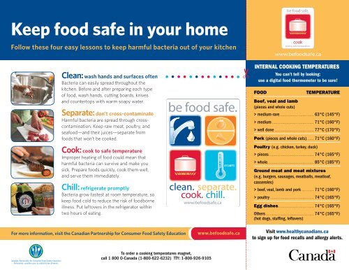 Food Safety Tips - Safeway