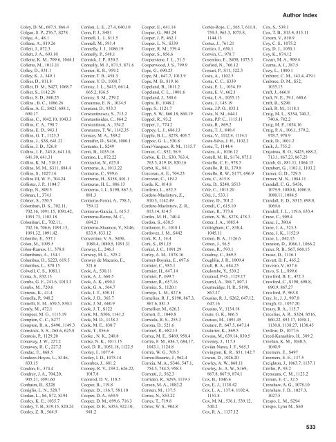 AUTHOR/SPEAKER INDEX - Experimental Biology