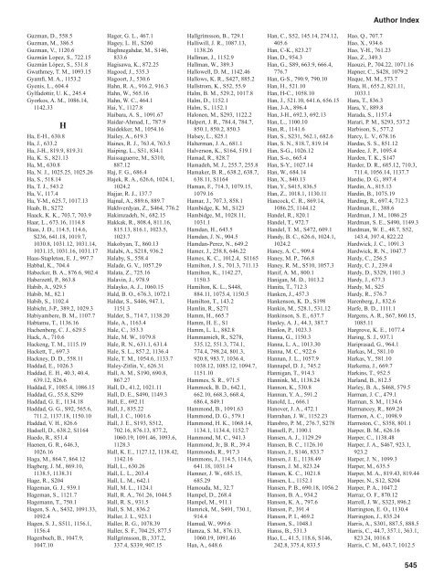 AUTHOR/SPEAKER INDEX - Experimental Biology