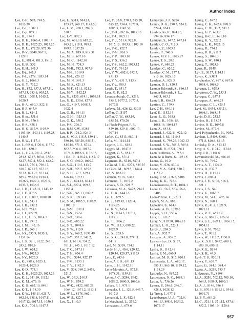 AUTHOR/SPEAKER INDEX - Experimental Biology