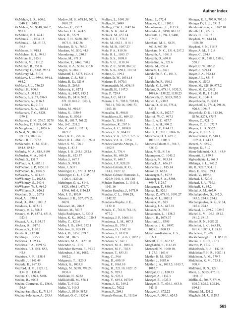 AUTHOR/SPEAKER INDEX - Experimental Biology