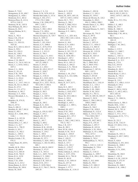 AUTHOR/SPEAKER INDEX - Experimental Biology