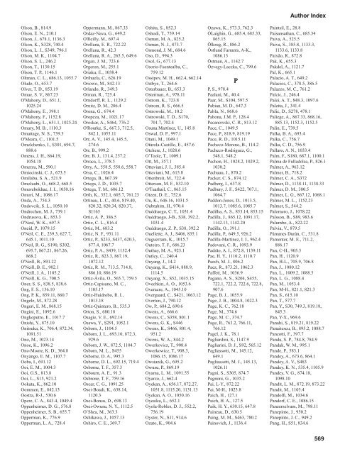 AUTHOR/SPEAKER INDEX - Experimental Biology