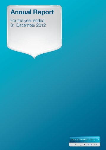 2012 Annual Report - New Ireland Assurance