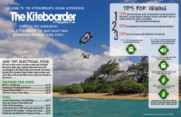 TKB October 2009 issue of The Kiteboarder Magazine