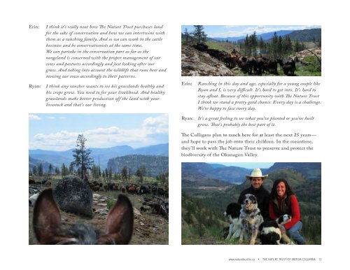 2012 Annual Report - Nature Trust of British Columbia