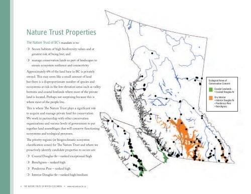 2012 Annual Report - Nature Trust of British Columbia