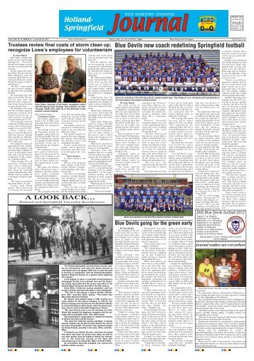 Holland- Springfield - The Rossford Record Journal