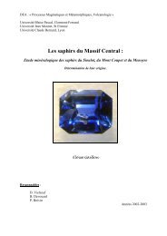 Ã‰TUDE DES DÃ‰FAUTS DANS LES DIAMANTS  - GemNantes