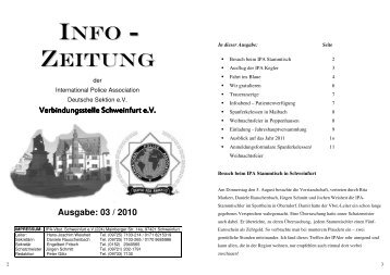 Ausgabe: 03 / 2010 - IPA Schweinfurt