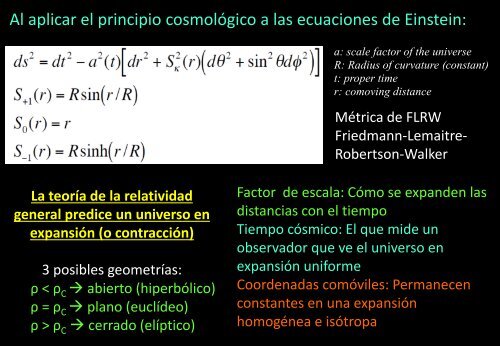 El Big Bang hoy - Particle Physics at CIEMAT