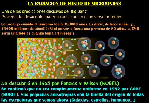 El Big Bang hoy - Particle Physics at CIEMAT