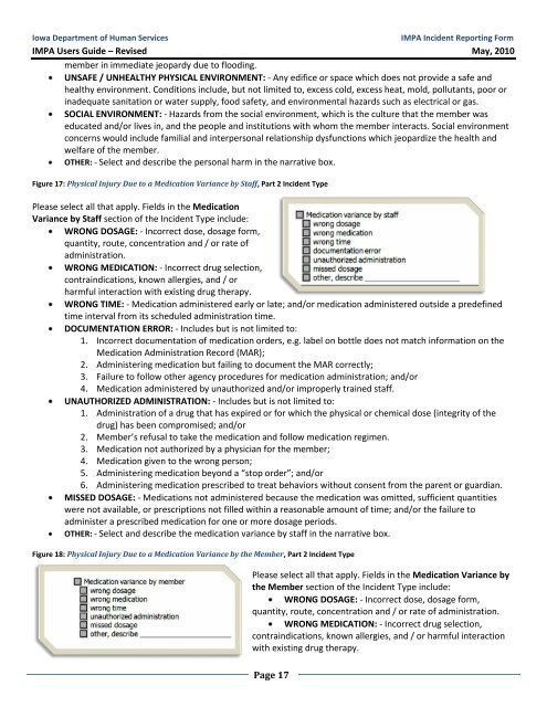 Critical Incident Report User Guide Form 470-4698 - Iowa Medicaid ...