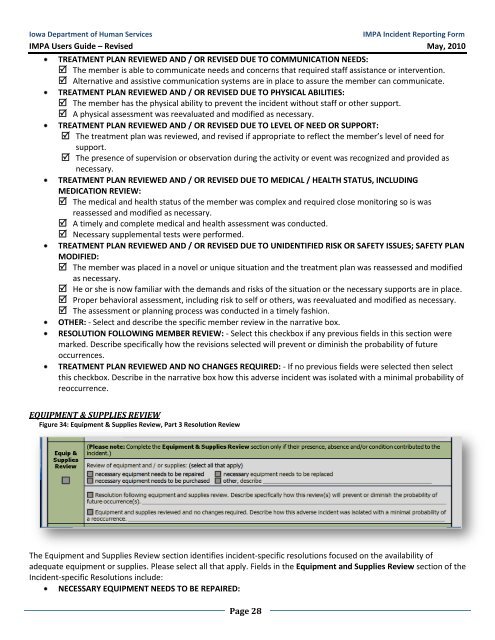 Critical Incident Report User Guide Form 470-4698 - Iowa Medicaid ...