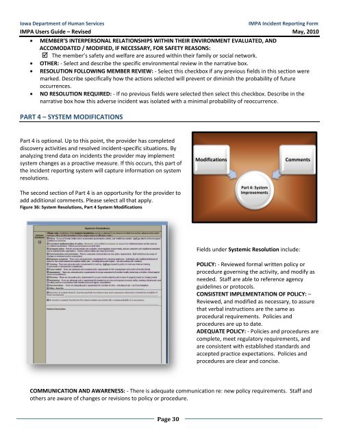 Critical Incident Report User Guide Form 470-4698 - Iowa Medicaid ...