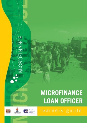 Microfinance Loan Officer FINAL.indd - The Collaboratory