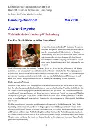 Extra-Ausgabe Wilhelmsburg - Interkulturelle Waldorfschule ...