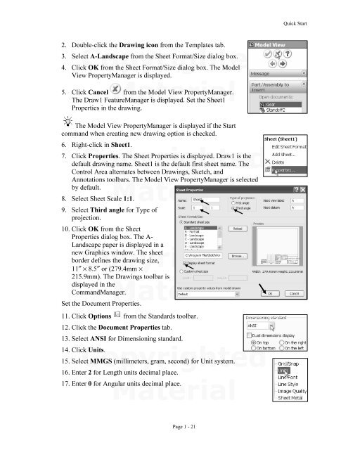 978-1-58503-410-9 -- The Fundamentals of SolidWorks 2007