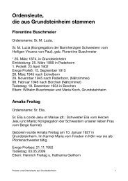 Priester und Ordensleute aus Grundsteinheim - St. Alexander ...