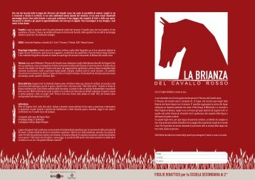 Foglio Didattico 2 - La Brianza del Cavallo Rosso