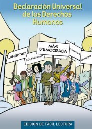 Declaración Universal de los Derechos Humanos - Fácil Lectura