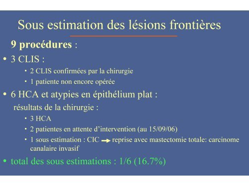 Evaluation des macrobiopsies stÃ©rÃ©otaxiques en 8-Gauge dans les ...