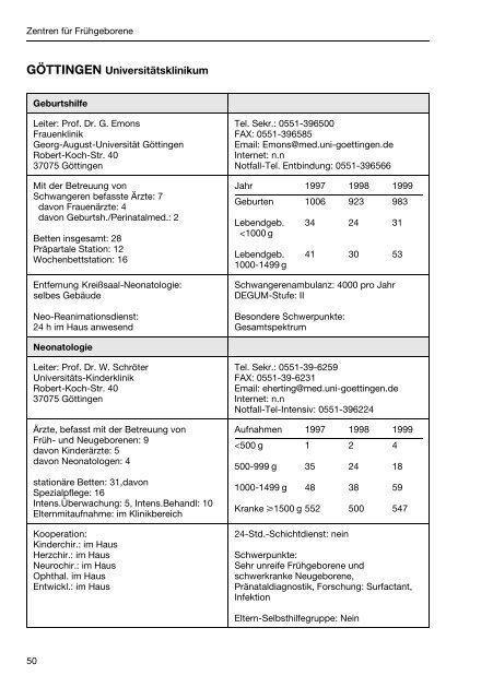 Sehr untergewichtige Neugeborene in Deutschland - Eltern.de