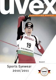 Sports Eyewear 2010/2011 - Uvex