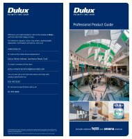 Professional Product Guide - Dulux Trade Ireland