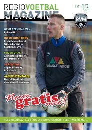 Willem Carbaat - Regio Voetbal Magazine