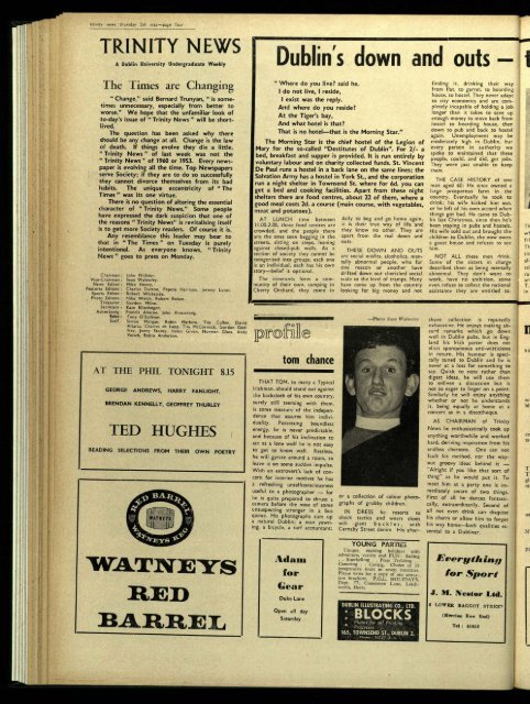 Trinity News Archive