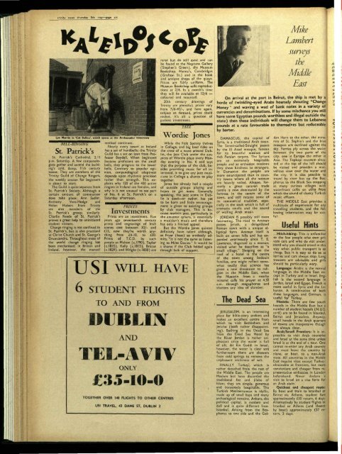 Trinity News Archive