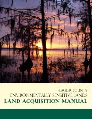 LAND ACqUiSitiON MANUAL - Flagler County