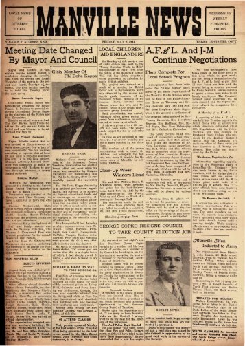 Manville News 5-9-1941 OCR