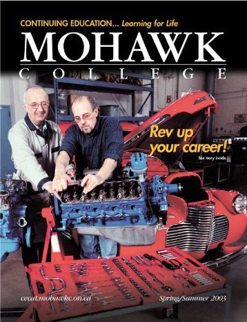 Mohawk College Spring/Summer 2003 Continuing Education ...