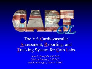 CART-CL: The VA Cardiovascular Assessment, Reporting and ...