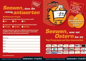 Top-Programm auf den Innenseiten Mit ... - seewen markt