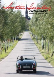 ENTHUSIAST - Austin Healey Club Sweden