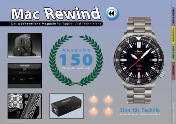 Mac Rewind - Issue 51/2008 (150) - MacTechNews.de - Mac Rewind