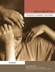 violence against children WORLD REPORT ON - NÃºcleo de Estudos ...