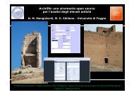 ArchiDb: uno strumento open source per l'analisi degli elevati antichi