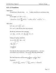 Z-transform and its inverse